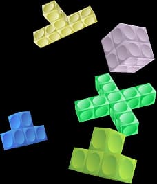 Block Puzzle decoration
