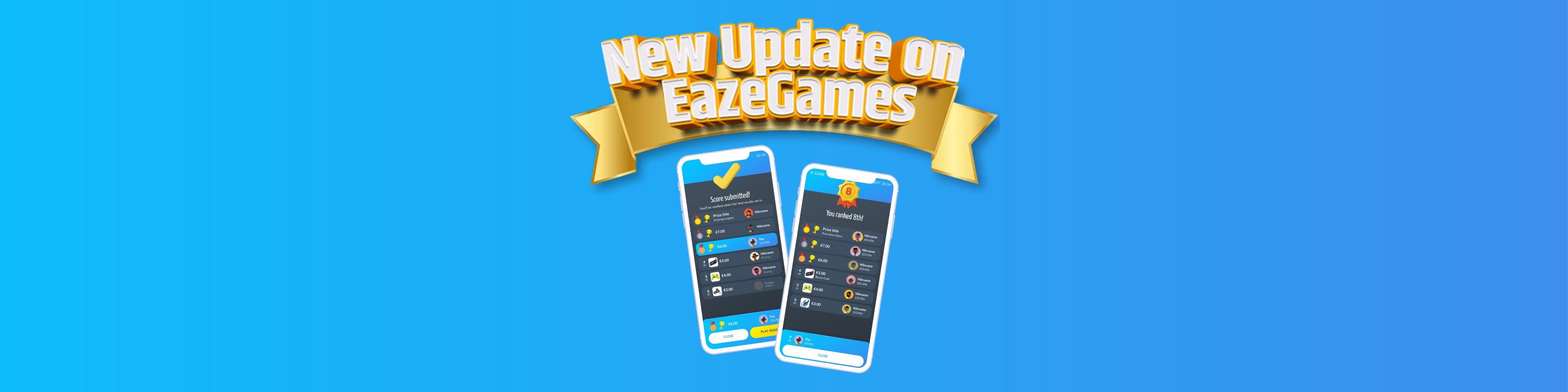 Brand new updates on EazeGames