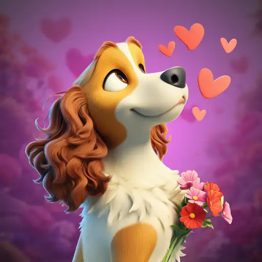 Valentines 2026 valentine Petal Paws